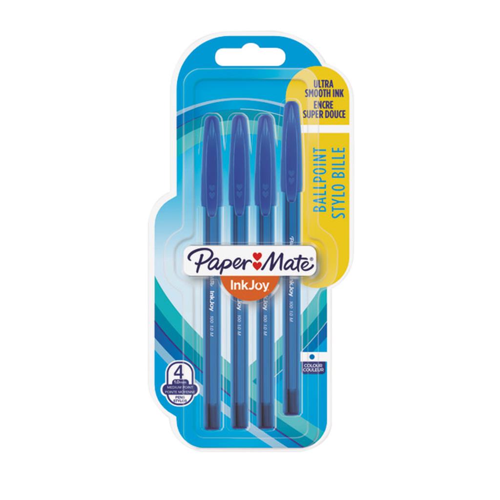 PACK 4 BOLIGRAFS PAPER MATE INKJOY (1 PQ)