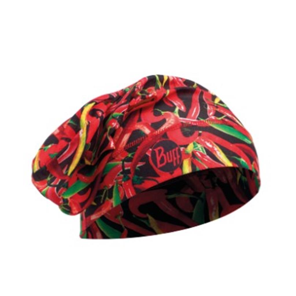 BUFF CHEF'S HAT MOD.CHILI REDELASTIC AMB UNA CAPA MICROFIBRA 100% (1 UD)