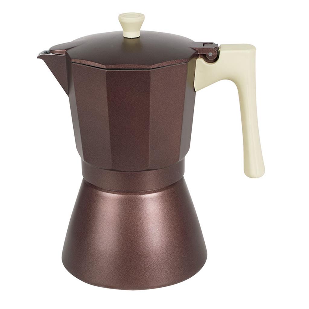 CAFETERA ALUMINI HABITEX MOD.MOKA INDUCCIO 9 tasses (1 UD)