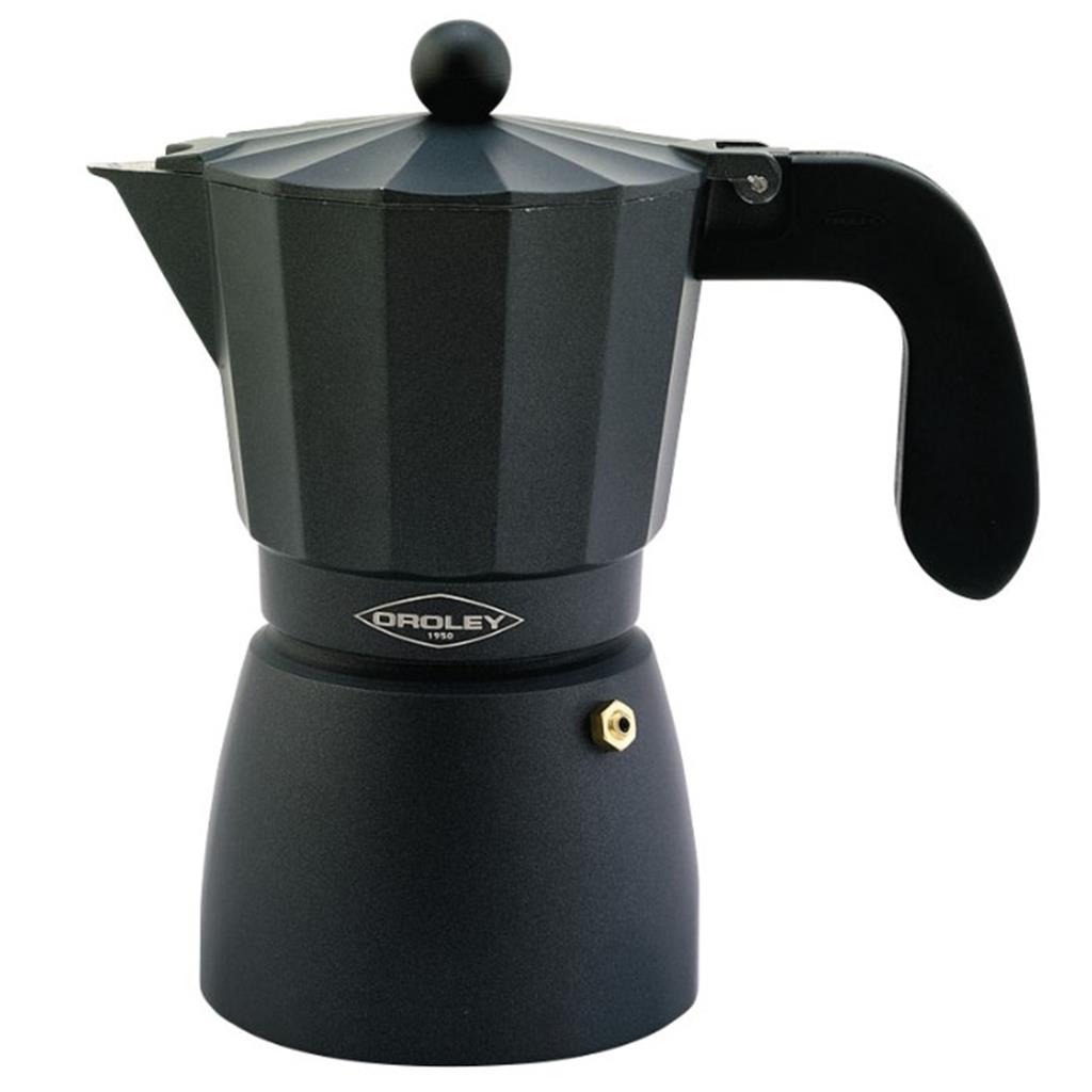 CAFETERA OROLEY MOD.TOUAREG NEGRA 3 TASSES (1 UD)