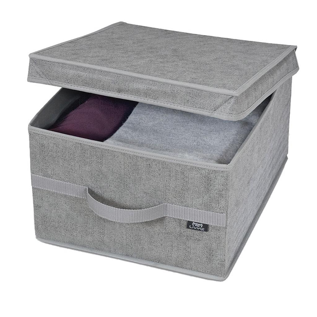 CAIXA PER GUARDA ROBA TALLA L SERIE STONE 38x50x24 cm. (1 UD)