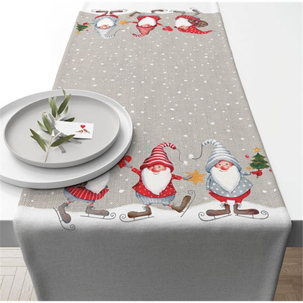 CAMINO DE MESA 40x150cm SERIE SKATING DWARFS (1 UD)