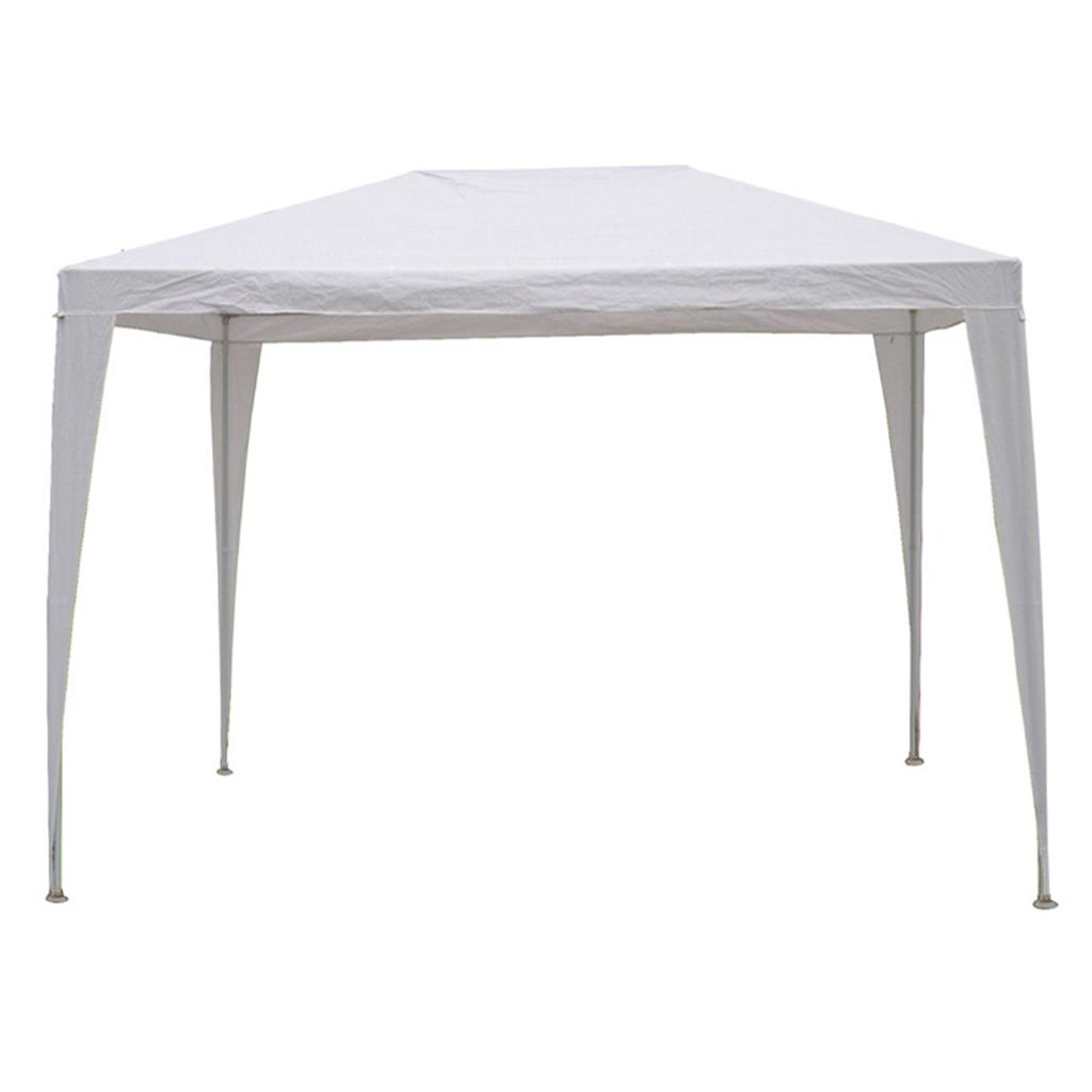 CARPA BASICA RAFIA 2x3 h2.35mt BLANCA ESTRUCTURA METAL.LICA (1 UD)