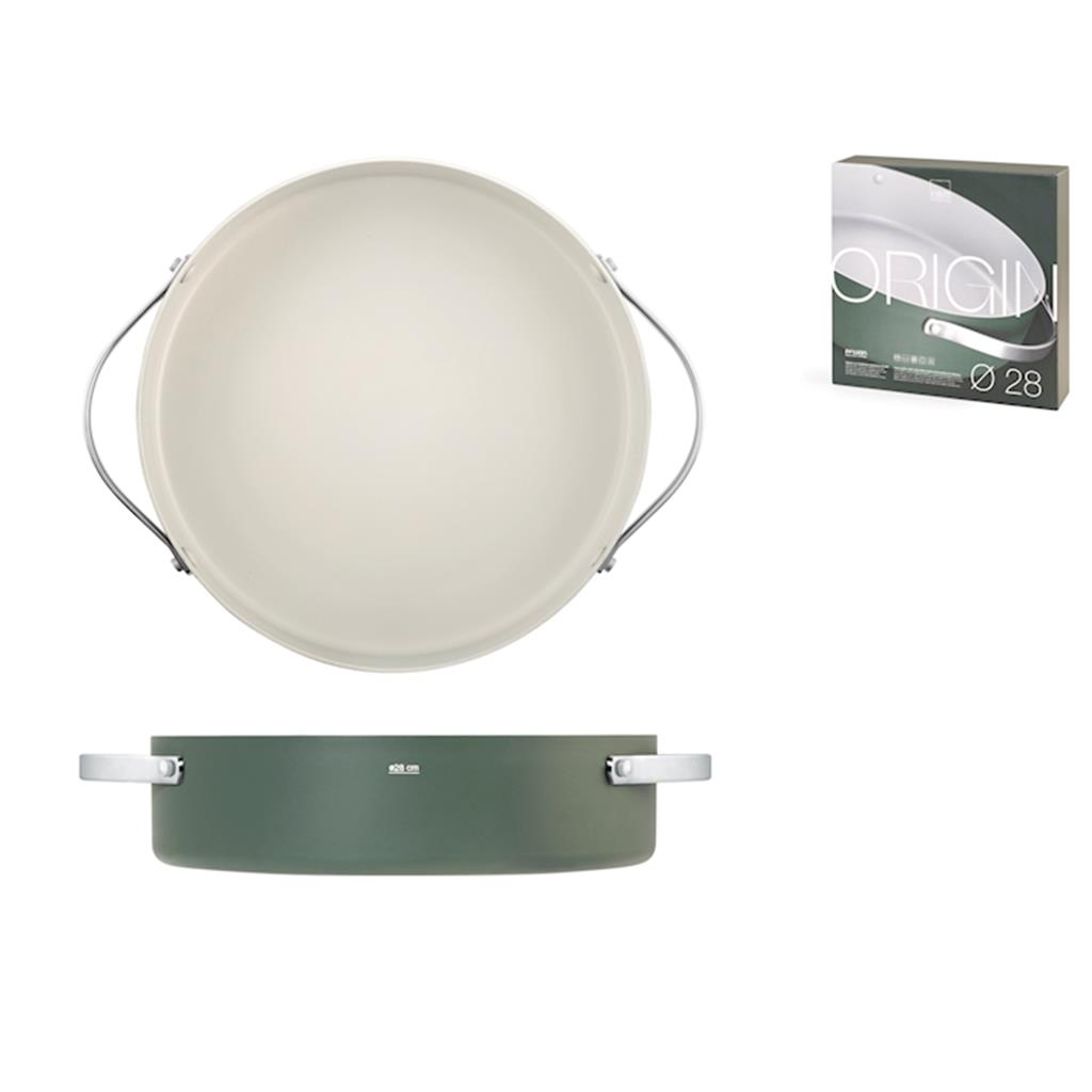 CASSOLA MOD.ATD ORIGIN 28cm MANEC INOX ANTIADHERENT PENGO (1 UD)