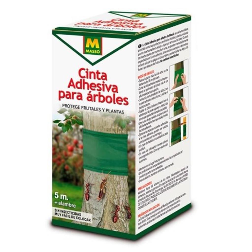 CINTA ADHESIVA PER ARBRES MASSO 5mts+filferro (1 UD)