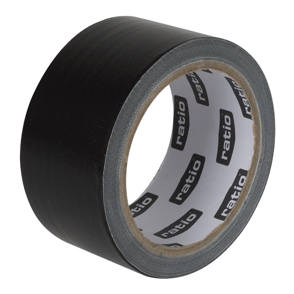 CINTA AMERICANA RATIO MULTIUS 50MMx10mt NEGRA (1 UD)