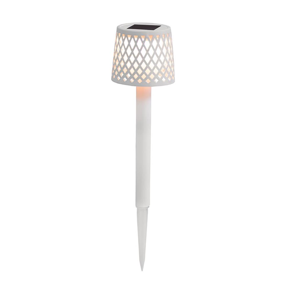 CONJUNT 4 PIQUES SOLARS PER JARDI MOD.GRETITA SOLAR BLANC (1 CJ)