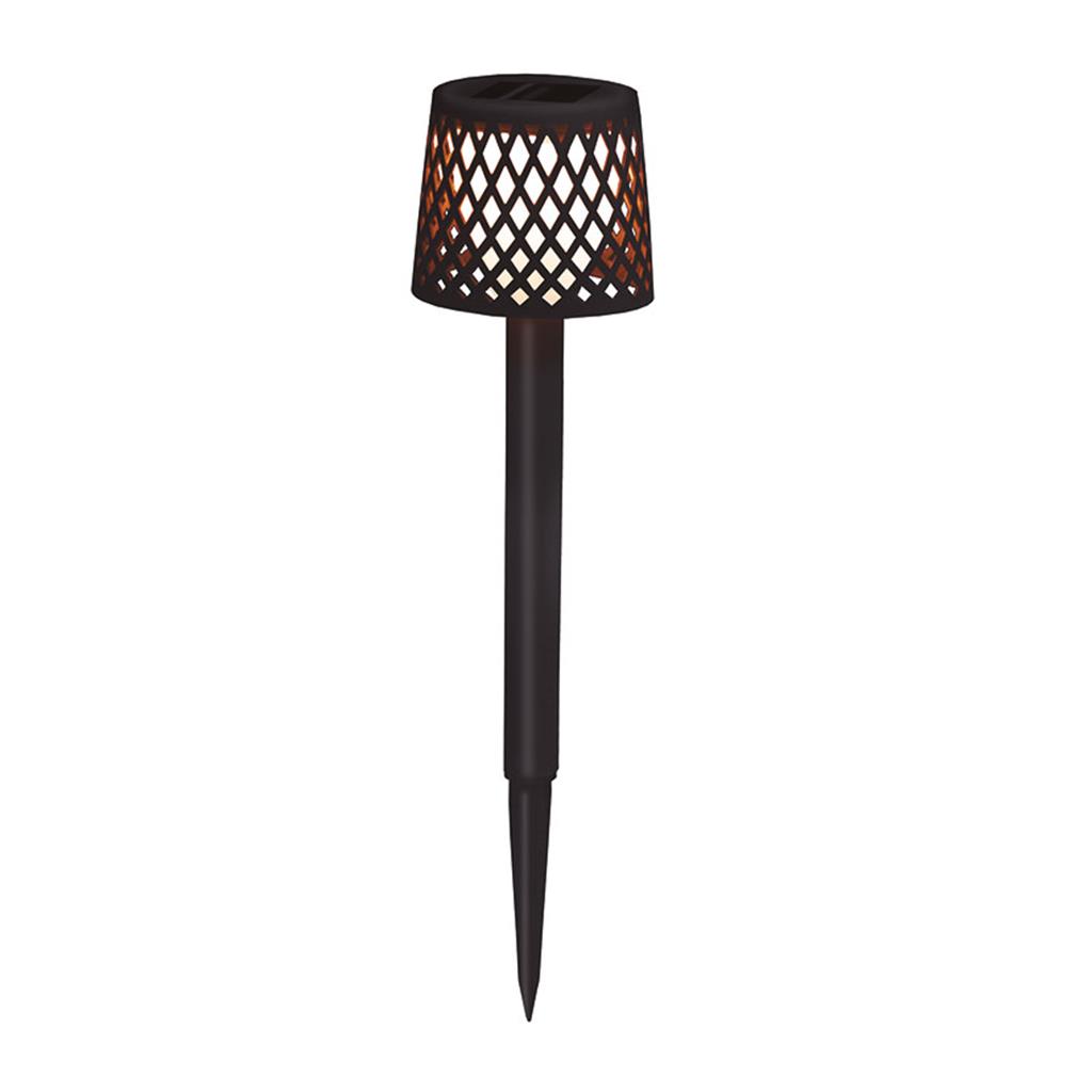 CONJUNT 4 PIQUES SOLARS PER JARDI MOD.GRETITA SOLAR NEGRE (1 CJ)