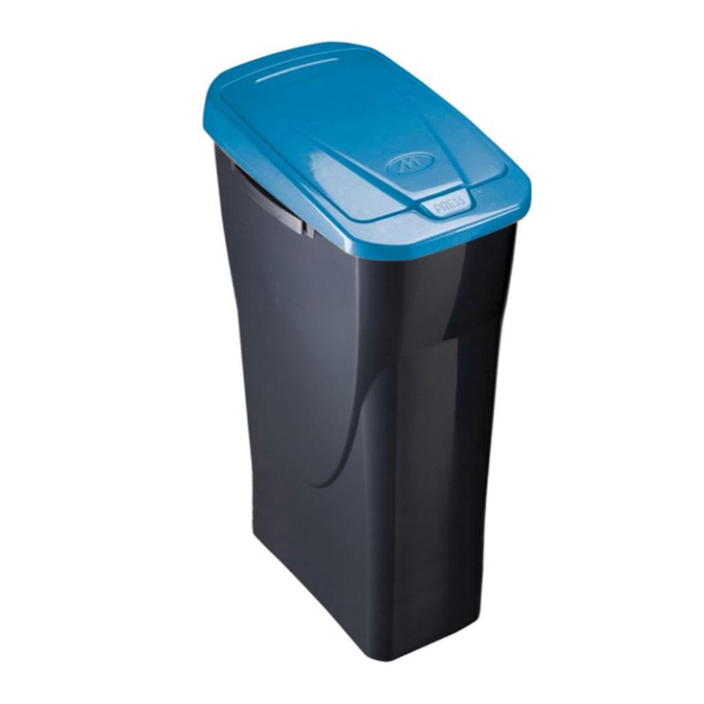 CUB RECICLATGE MOD.ECOBIN 25lts TAPA BLAVA (1 UD)