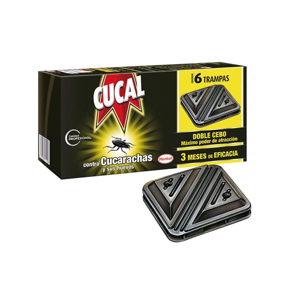 CUCAL TRAMPA PER ESCARBATS DOBLE ESQUER 6uds (1 UD)
