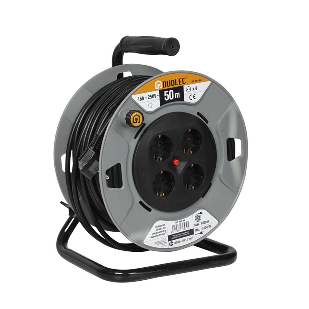 ENROLLACABLE DUOLEC PROFESSIONAL 50MT MAX. 3000 W (1 UD)