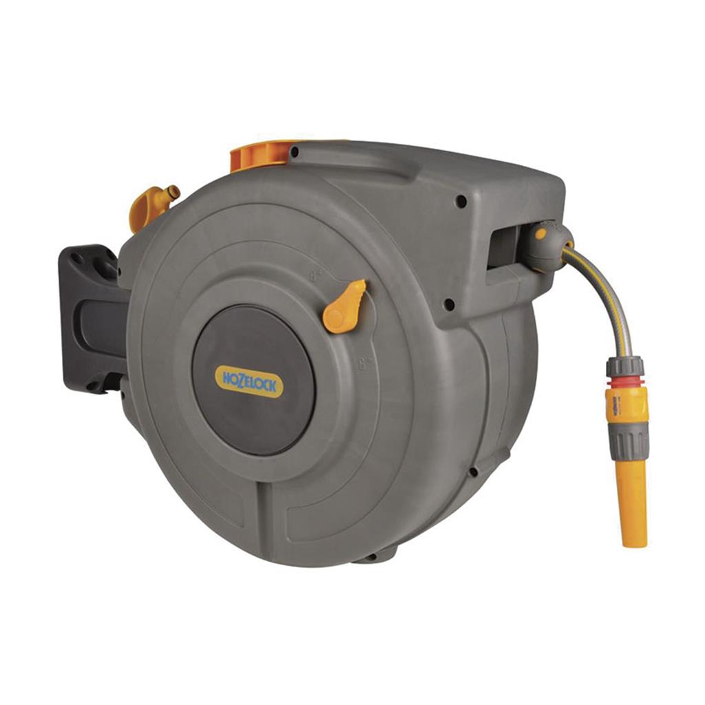 ENROTLLADOR AUT.MANEGA AUTOREEL 20mts HOZELOCK MANEGA DE 12,5mm+LLN&Ccedil;A REG+CONECTORS (1 UD)