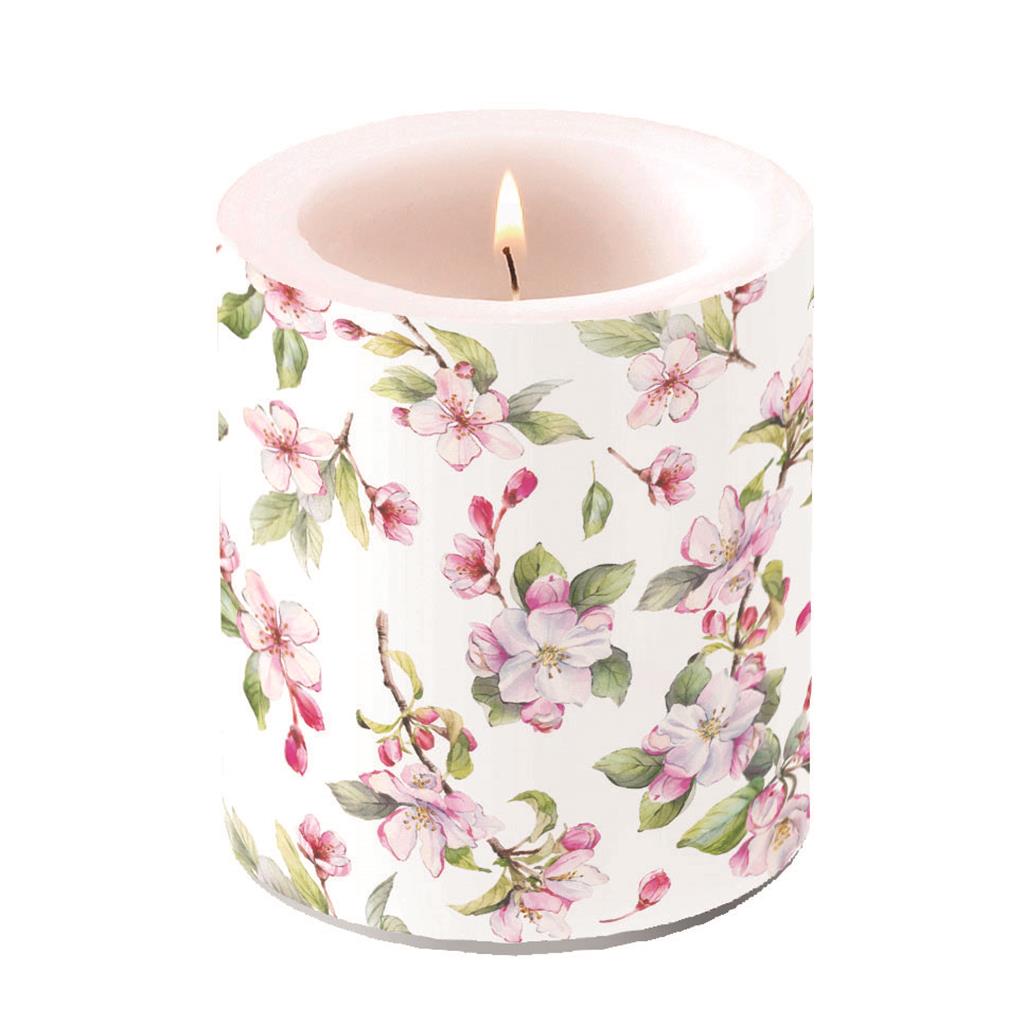ESPELMA MEDIUM Diam.10 MOD.SPRING BLOSSOM WHITE AMBIENTE (1 UD)