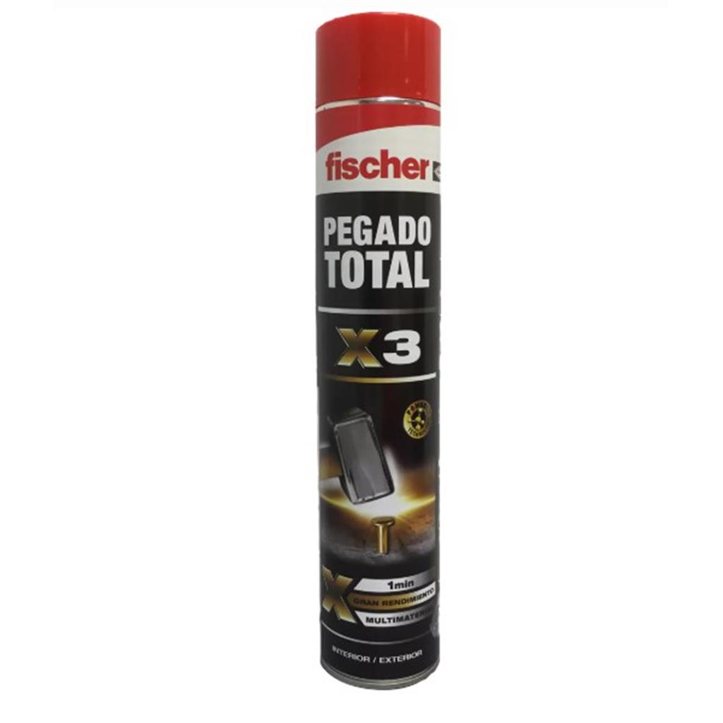 ADHESIU MUNTATGE POLIURETA FISCHER PEGADO TOTAL X3 (1 UD)