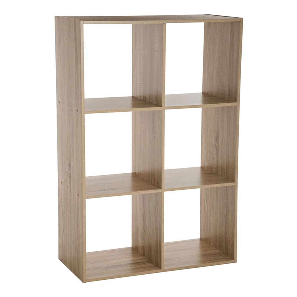Estanteria Mix N Modul 6 estantes natural