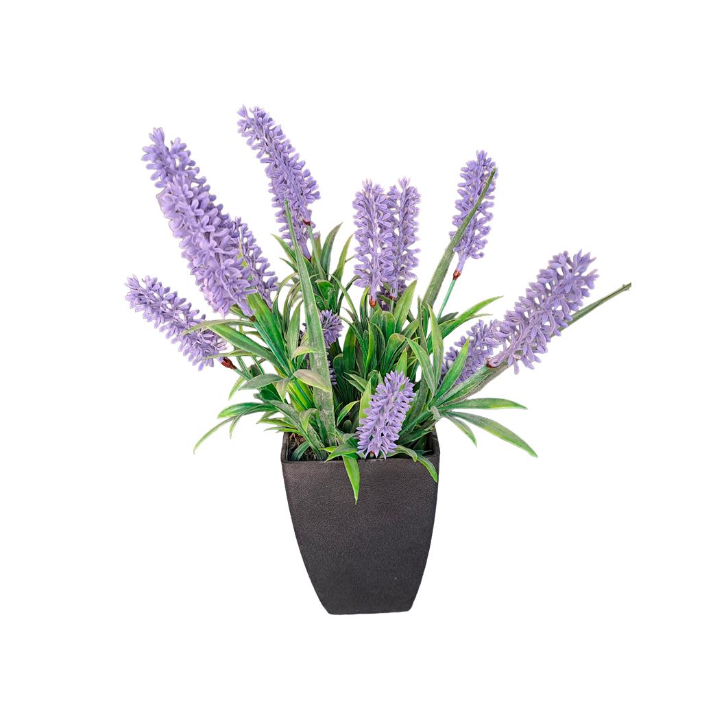 FLOR LAVANDA AMB TEST PLASTIC 35cm ALT ARTE REGAL (1 UD)