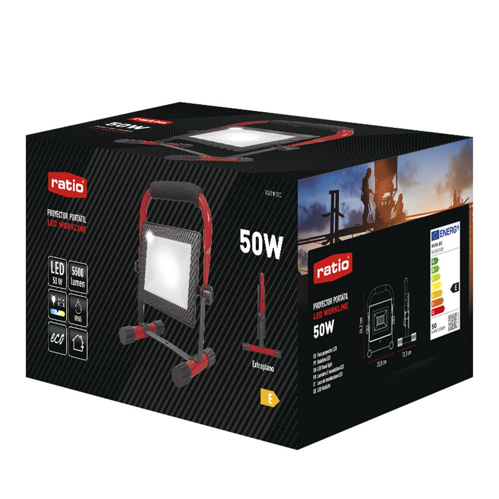 FOCO LED ALTA POTENCIA MOD.WORKLINE 5000K 50W RATIO (1 UD)