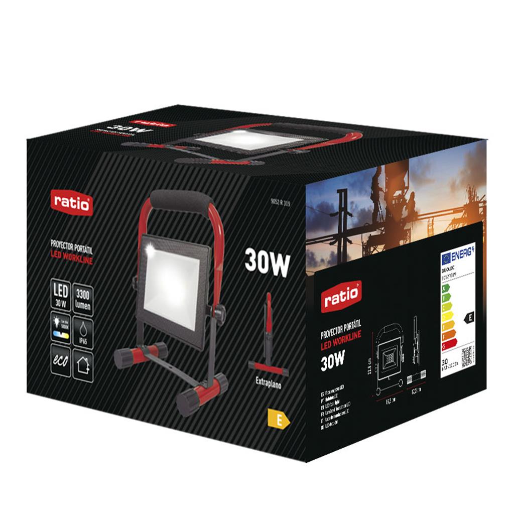FOCO LED ALTA POTENCIA MOD.WORKLINE 5000K 30W DUOLEC (1 UD)