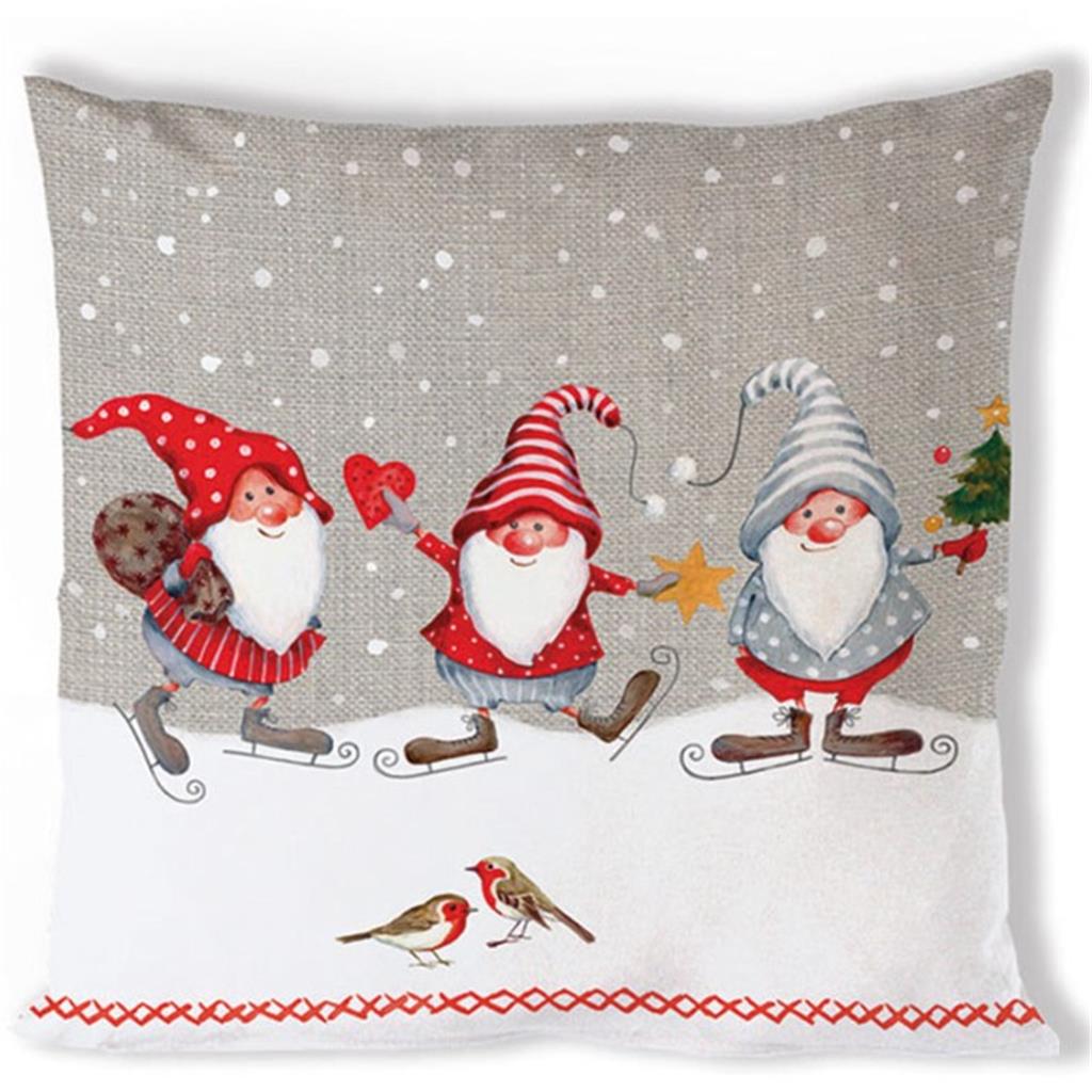 FUNDA COIXI 40x40cm SERIE SKATING DWARFS (1 UD)
