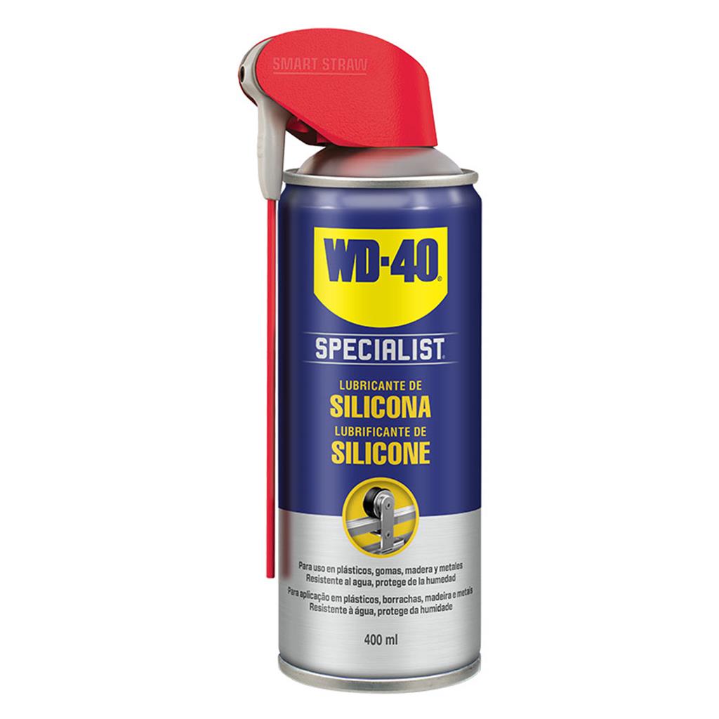 LUBRICANT DE SILICONA 400ml WD-40 SPECIALIST DOBLE ACCION (1 UD)