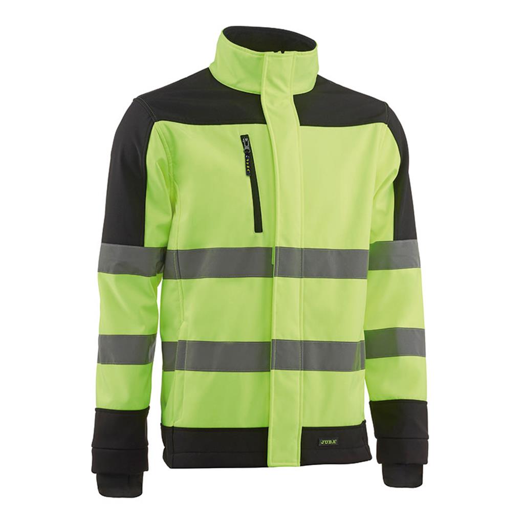 JAQUETA SOFTSHELL JUBA A.V.GROGA/NEGRA MOD.FRAGATA T-M (1 UD)