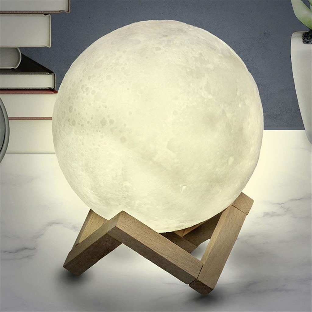 LAMPARA TACTIL LLUNA 3D CMP (1 UD)