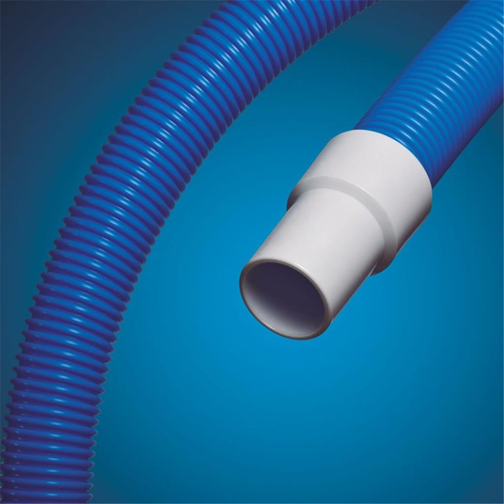 MANGUERA AUTOFLOTANT PISCINA .8 mts Diam.38 AMB MANGUITOS PER NETEJA FONDOS (1 CX)