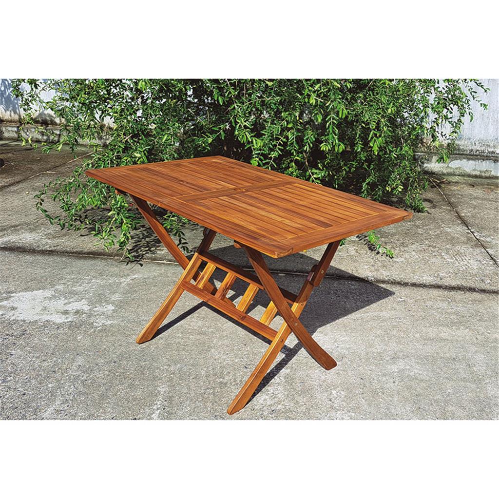 TAULA FUSTA ACACIA PLEGABLE 120x70xh74cm (1 UD)