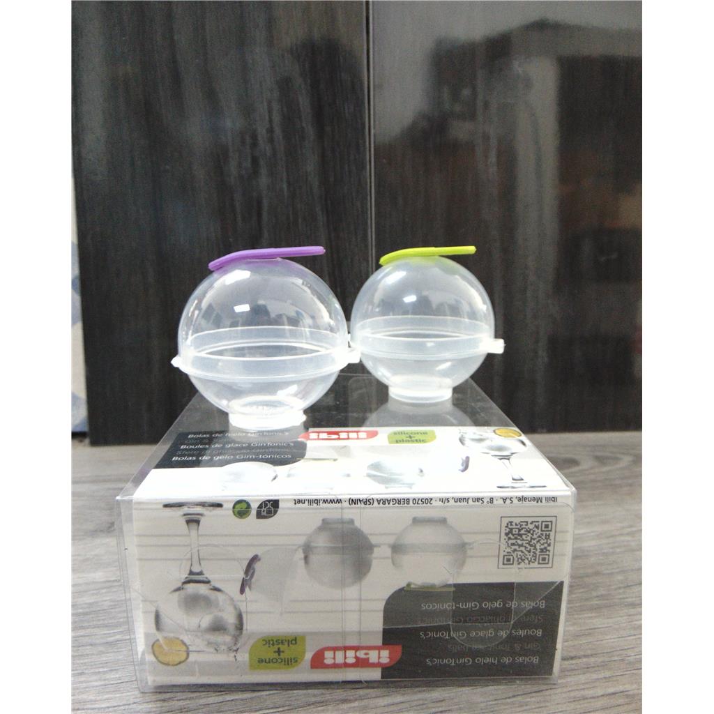 MOTLLES PER BOLES DE GEL IBILI 4 BOLES XL Diam.5,5ESPECIAL GINTONIC (1 UD)