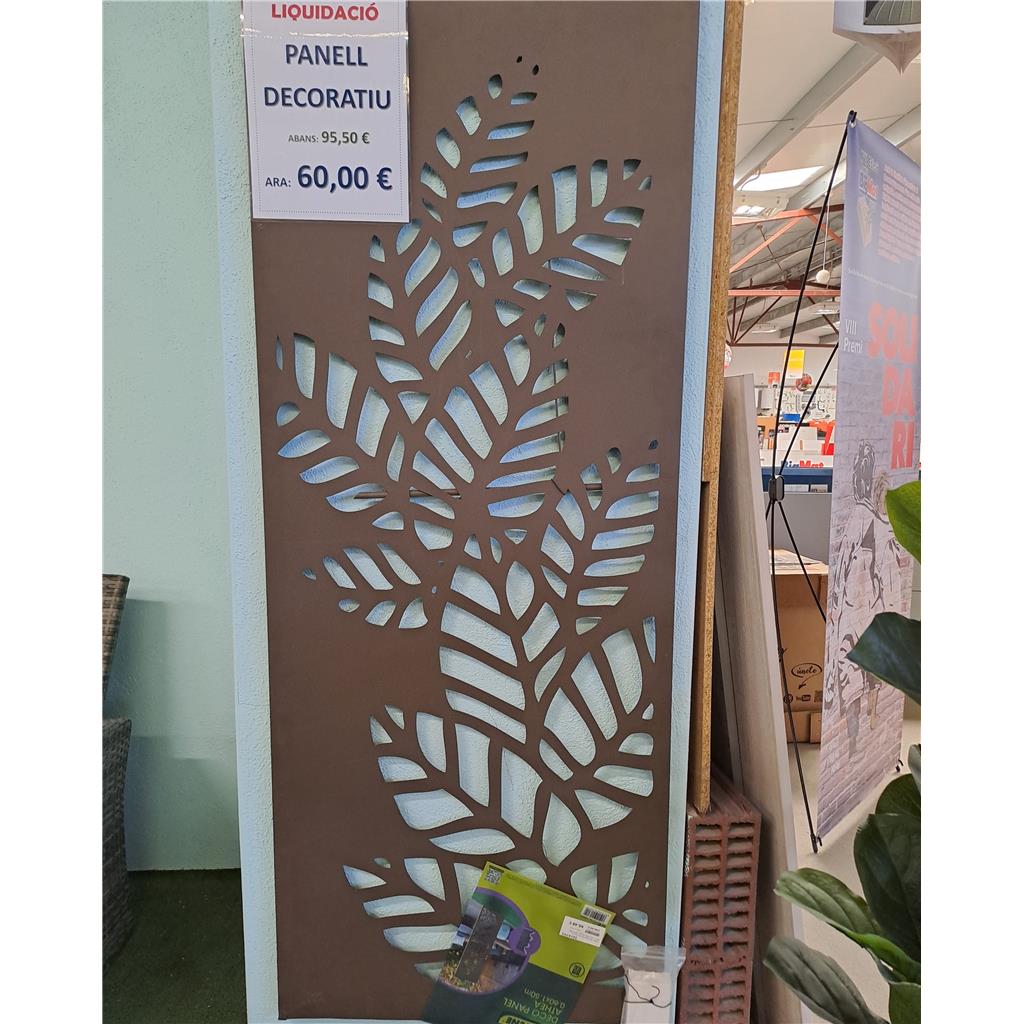 PANEL DECORATIU METAL.LIC 0,6x1.5mt MOD.ATHEA NORTENE (1 UD)