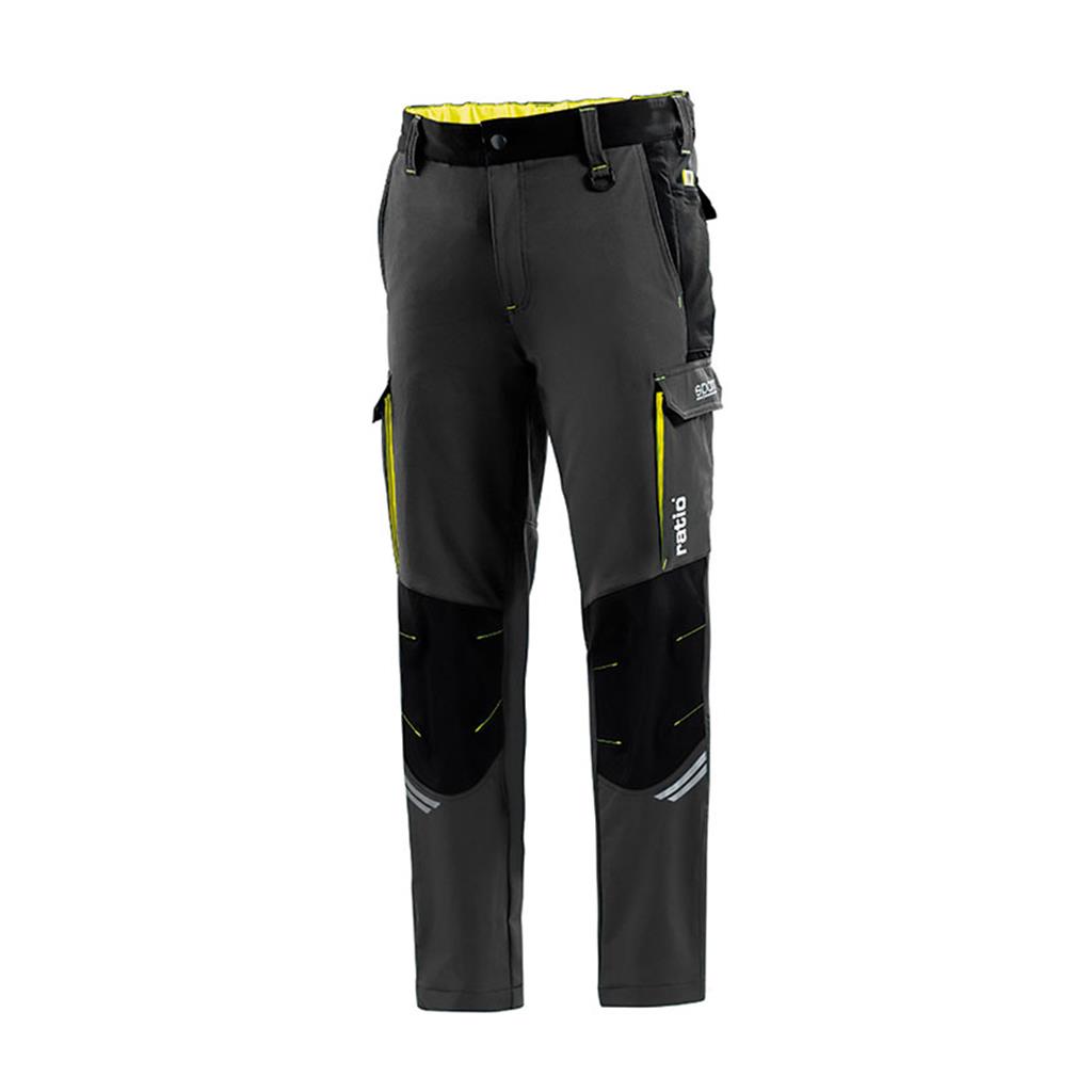 PANTALO RATIO/SPARCO TECH GRIS/GROC TALLA XXL (1 UD)