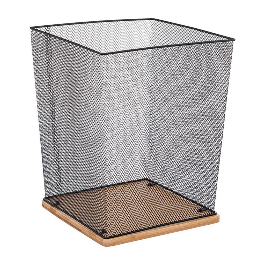 PAPERERA OFICINA METALL/BAMBU HAVI PAPELERA (1 UD)