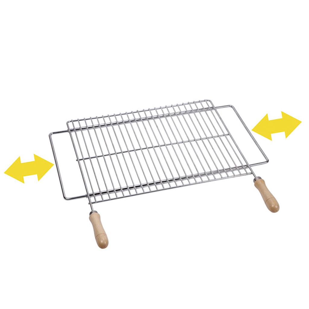 PARRILLA EXTENSIBLE CINCADA 70x40cm (1 UD)