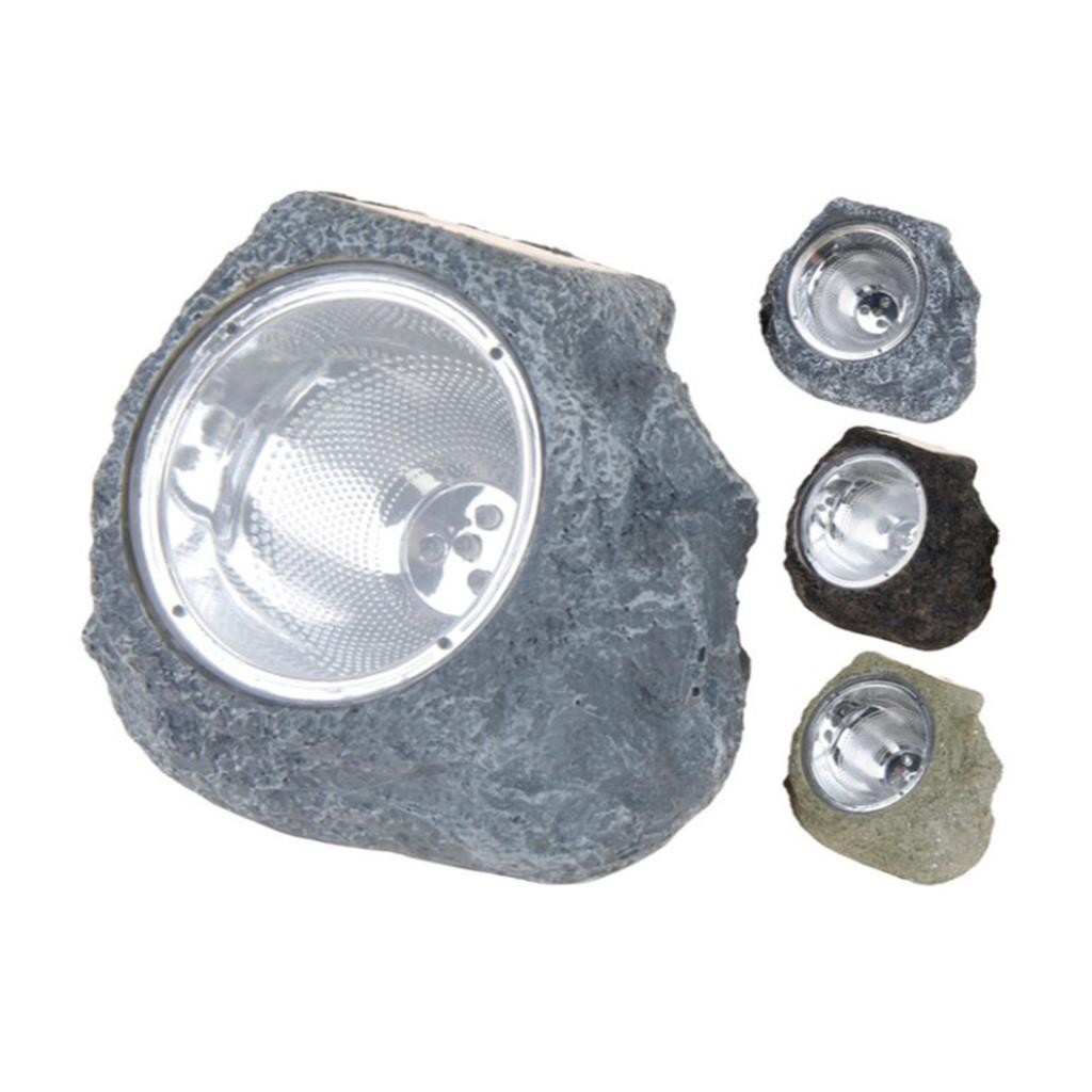 PEDRA SOLAR Diam.8.5cm 14,5X12,5X11CM (1 UD)