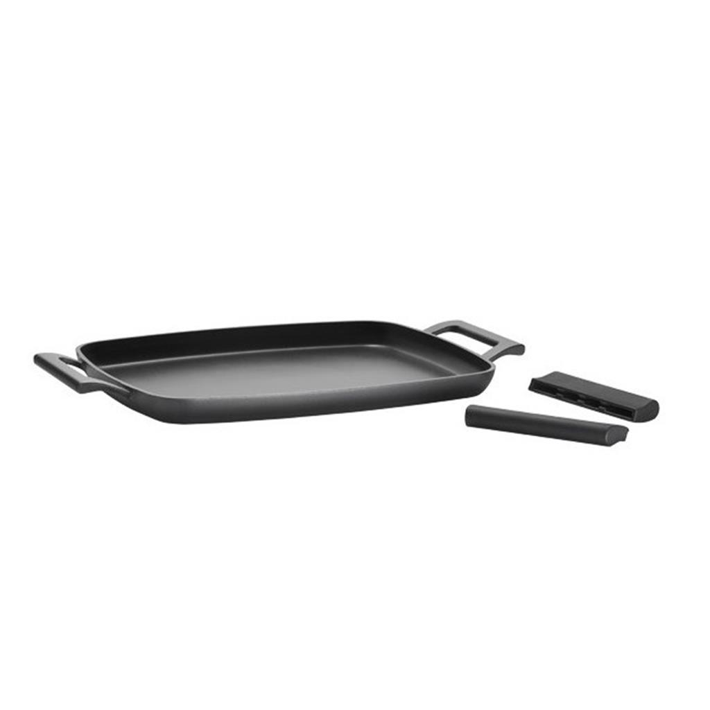 PLANXA NEGRA 48X30CM BASE INOXIDABLE INOXIBAR (1 UD)