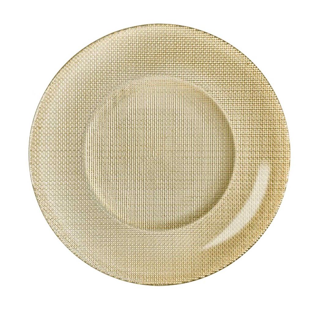PLAT DE PRESENTACIO ORO BORMIOLI MOD.INCA Diam.31cm  (1 UD)