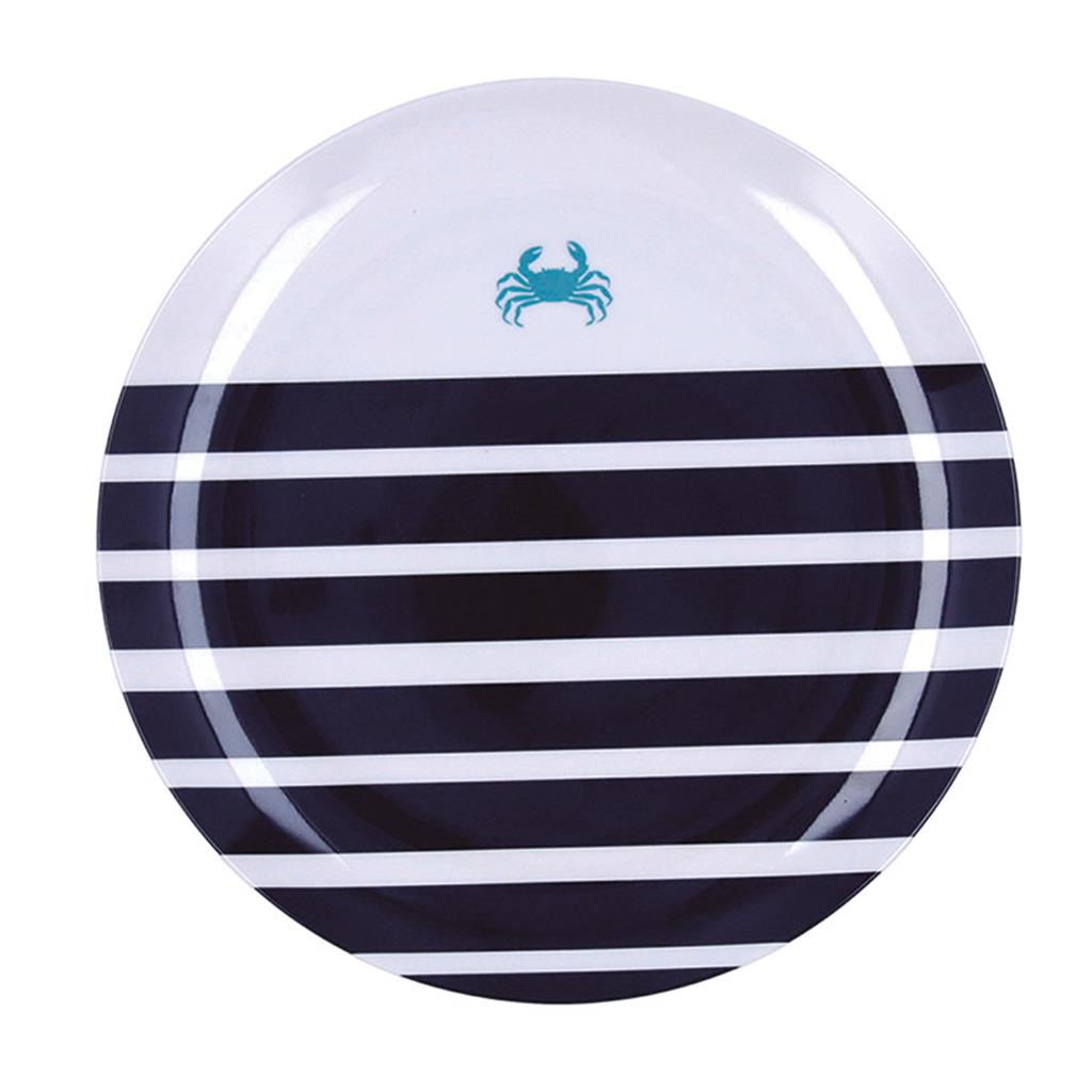 PLAT PLA 25cm MELAMINA MOD.ATLANTIC QD (1 UD)