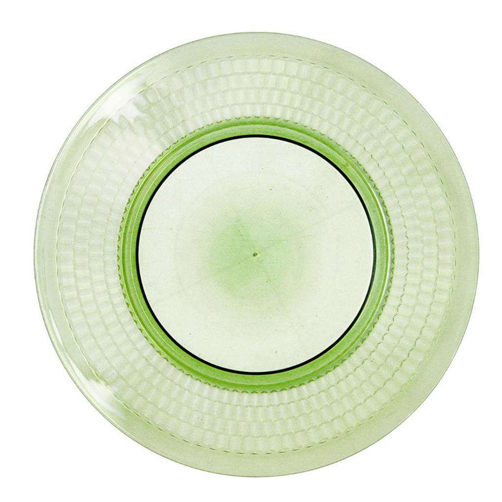 PLAT PLA 27cm POLIESTIRE VERD SERIE VIBA QUID (1 UD)