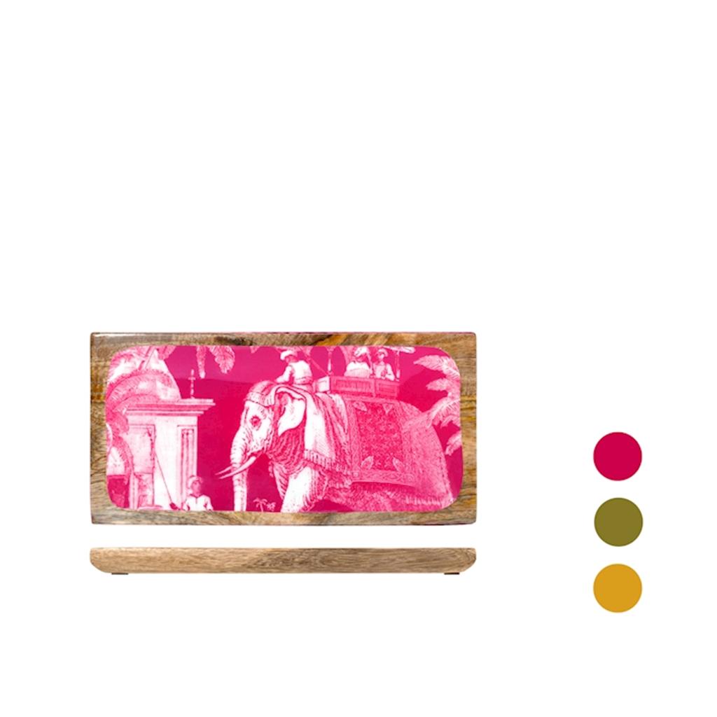 SAFATA RECTANGULAR FUSTA MOD.INDIAN SUMMER 15x30 COLORS PENGO (1 UD)