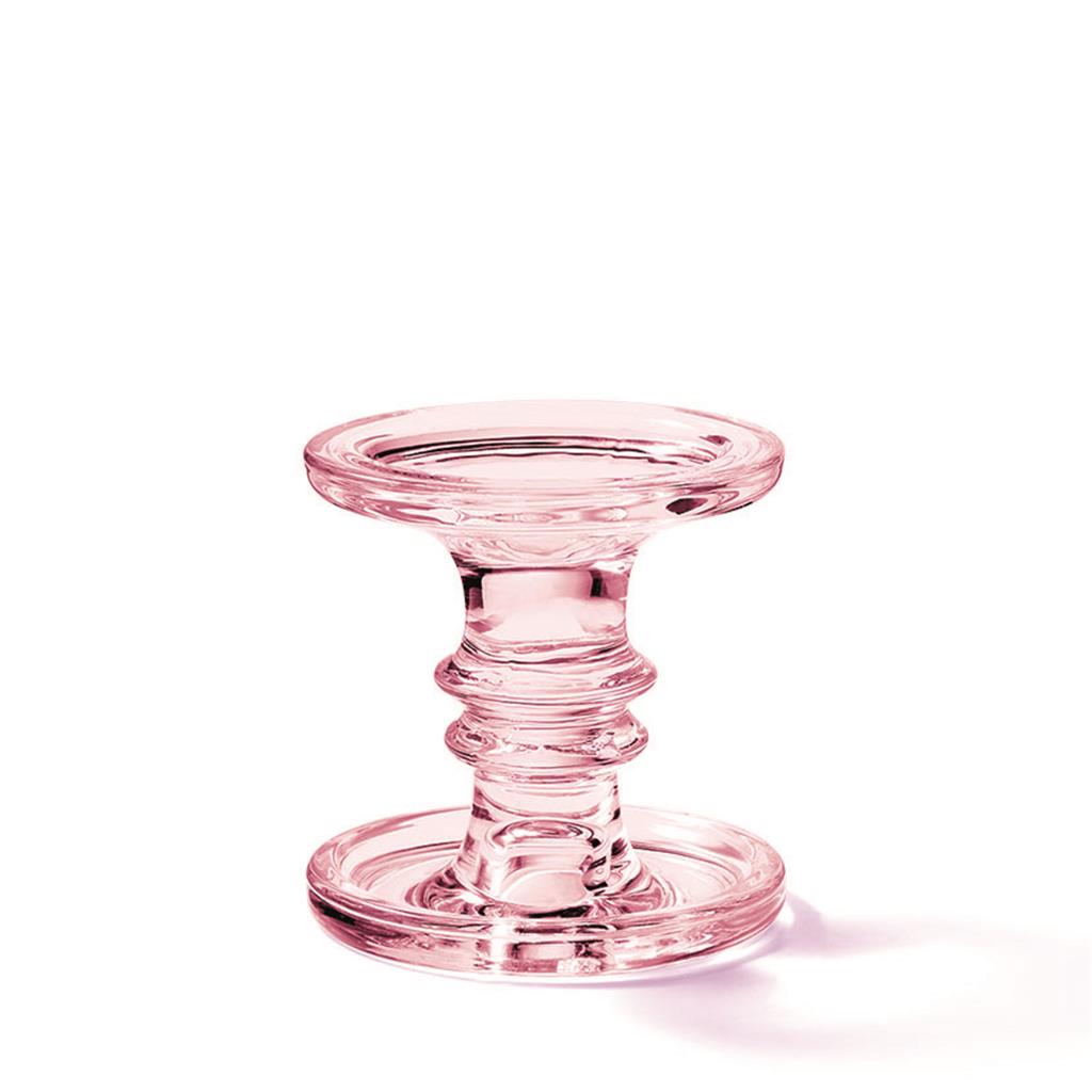 PORTAESPELMES DE VIDRE ROSA GRAN Diam.11xh11cm AMBIENTE (1 UD)