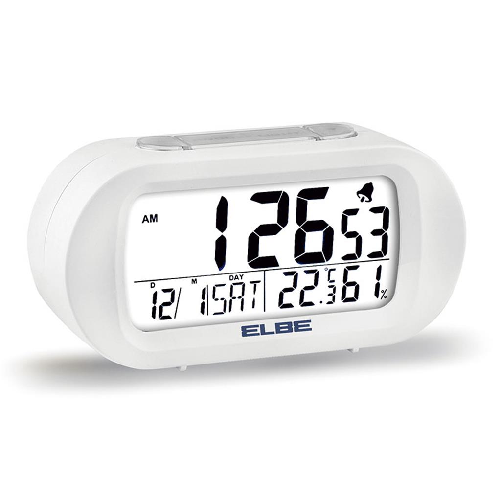 RELLOTGE DESPERTADOR AMB TERMOMETRE MOD. RD-009-B  (1 UD)