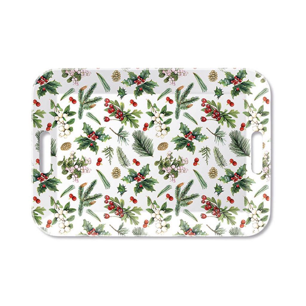 Serie Winter Greenery. Bandeja 13x21 cm.
