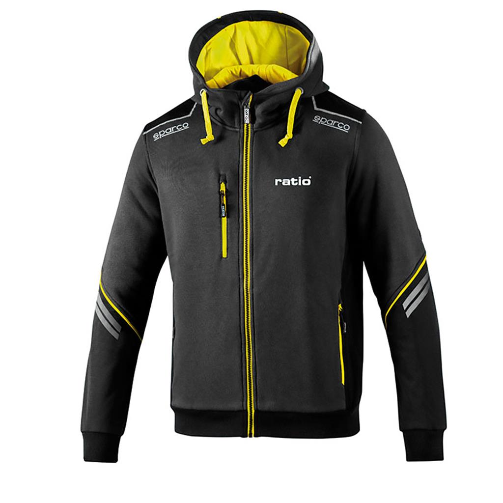 JAQUETA AMB CAPUTXA TECH RATIO/SPARCO GRIS/GROGA TALLA XL (1 UD)