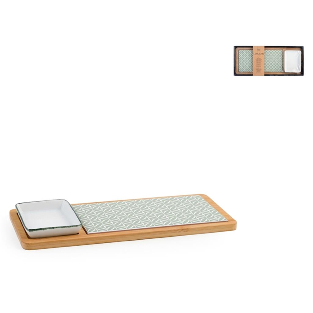 TAULA TALLAR BAMBU AMB BOL CROMAT 12x30 PENGO (1 UD)