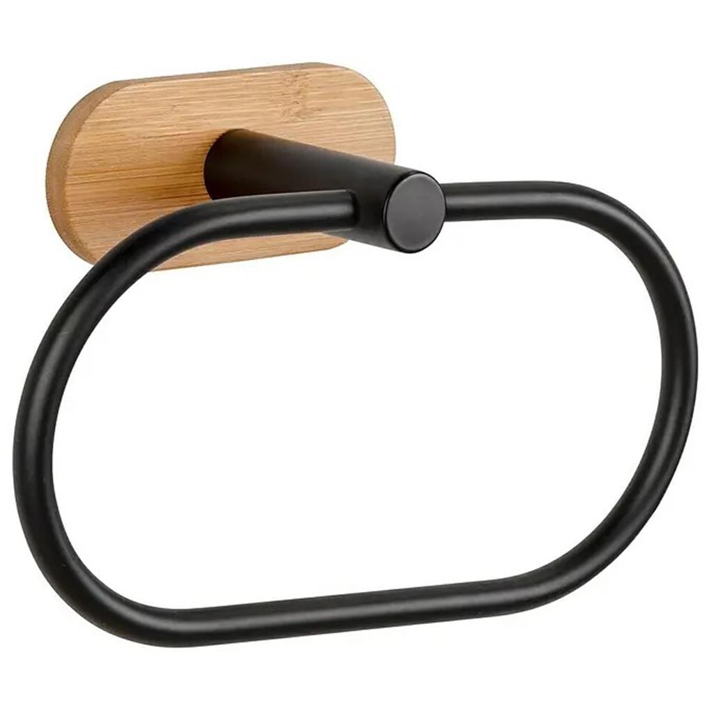 TOVALLOLERO AMB ARO D'ACER INOXIDABLE WENKO MOD.OREA BAMBOO (1 UD)