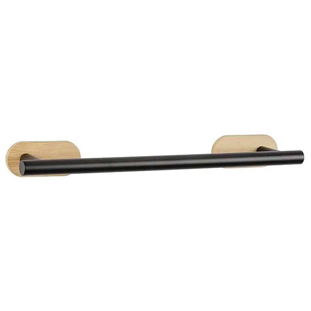 TOVALLOLERO BARRA D'ACER INOXIDABLE 40cm WENKO MOD.OREA BAMBOO (1 UD)