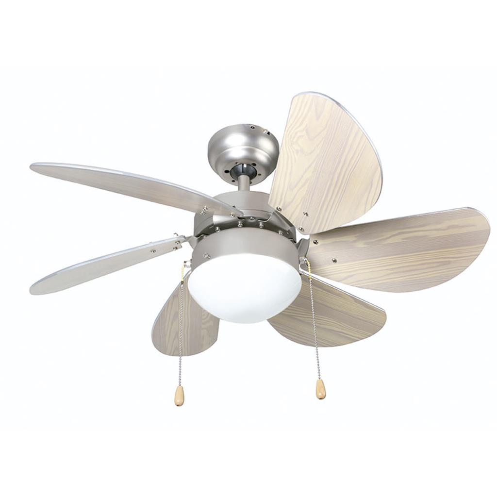 VENTILADOR DE SOSTRE AMB LLUM HABITEX MOD.VTR3300 50W diam78xh30cm COMANDAMENT A DISTANCIA (1 UD)