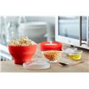 POPCORN LEKUE PER CUINAR AL MICROONES Diam.200 h145/60 COLOR VERMELL (1 UD)