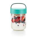 JAR TO GO 400ml TURQUESA LEKUE 92x92xh148 100% HERMETICS (1 UD)