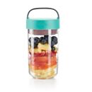JAR TO GO 600ml TURQUESA LEKUE 92x92xh188 100% HERMETICS (1 UD)